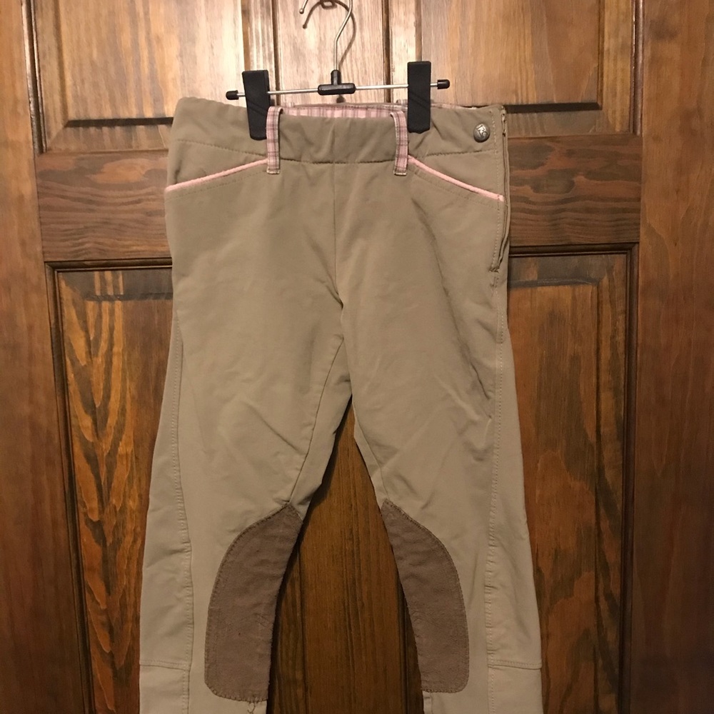 Girls riding breeches.